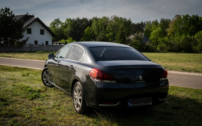 Peugeot 508 cena 32900 przebieg: 344700, rok produkcji 2015 z Warszawa małe 277